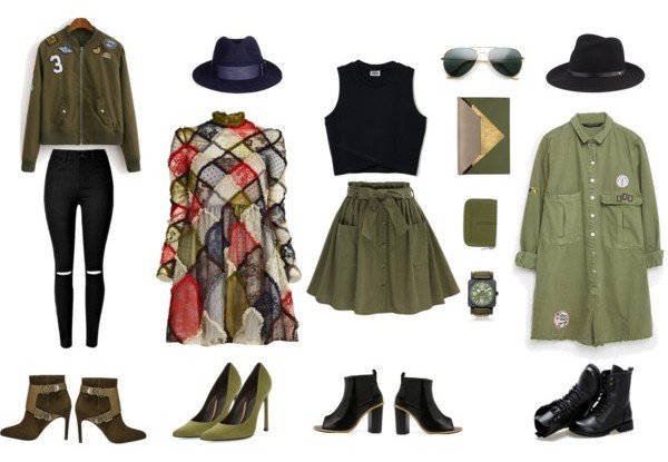 vlastní koláž vytvořena na Polyvore.com