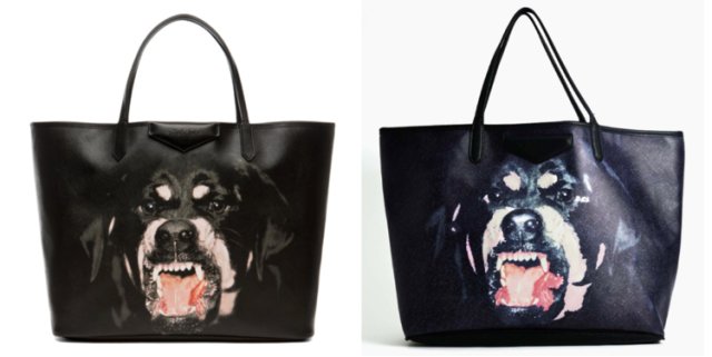 Givenchy vs. Nasty Gal Zdroj: http://www.thefashionlaw.com