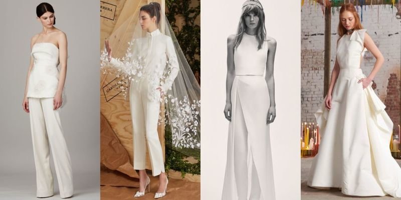 Svatební šaty podle horoskopu. Zdroj koláže: https://www.harpersbazaar.com/wedding/bridal-fashion/news/g7542/wedding-dress-zodiac-sign/
