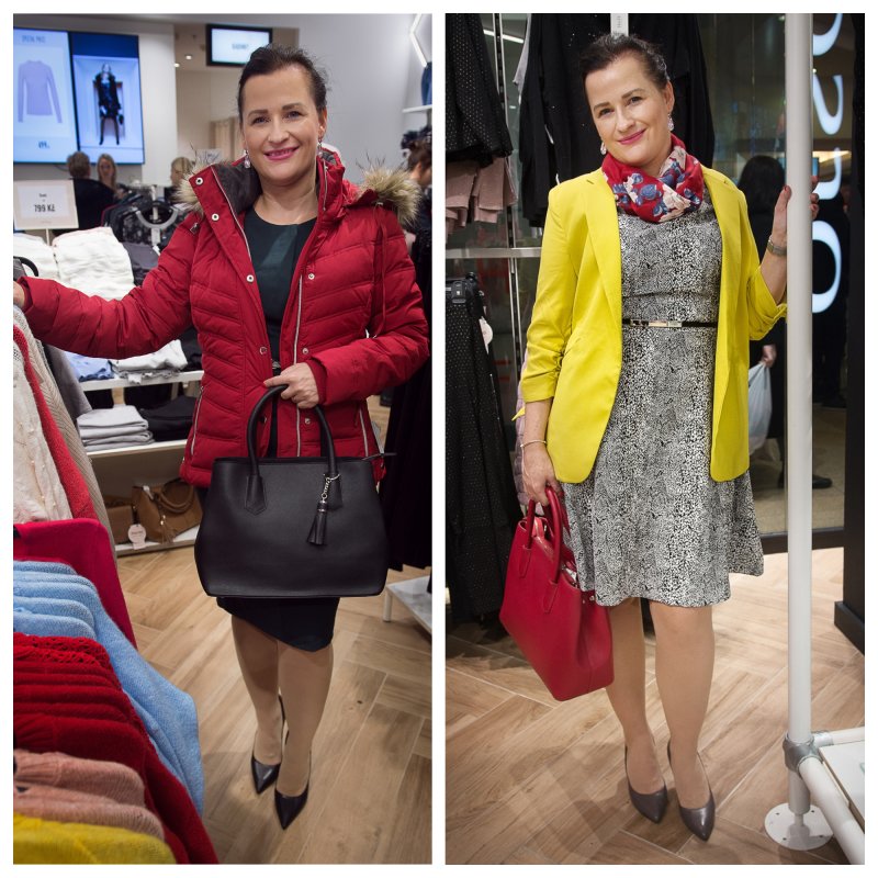 Červená sportovní bunda k business casual módě nepatří. Foto: Kateřina Nevřelová.