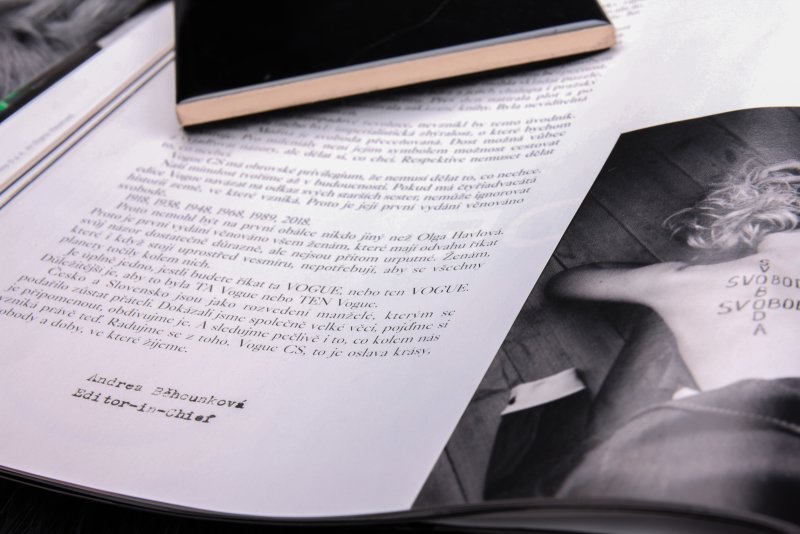 Úvodní slovo šéfredaktorky Andrey Běhounkové